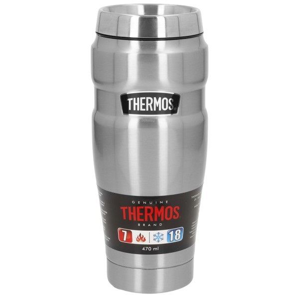 Copo de aço inoxidável Thermos 470 ml prata Thermos | Distria