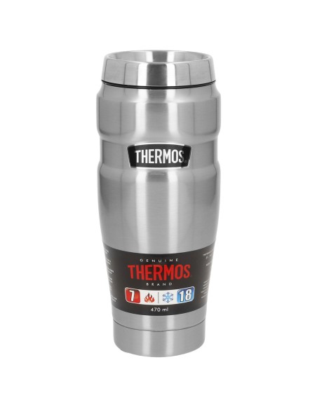 Copo de aço inoxidável Thermos 470 ml prata Thermos | Distria