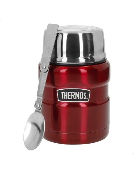 Térmo para comida em aço inoxidável 470 ml vermelho | Distria