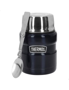 Térmo para comida em aço inoxidável 470 ml azul | Distria
