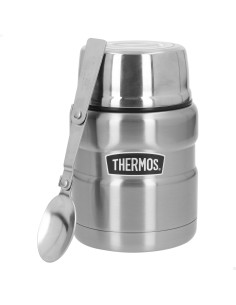 Térmo para comida em aço inoxidável 470 ml prata | Distria
