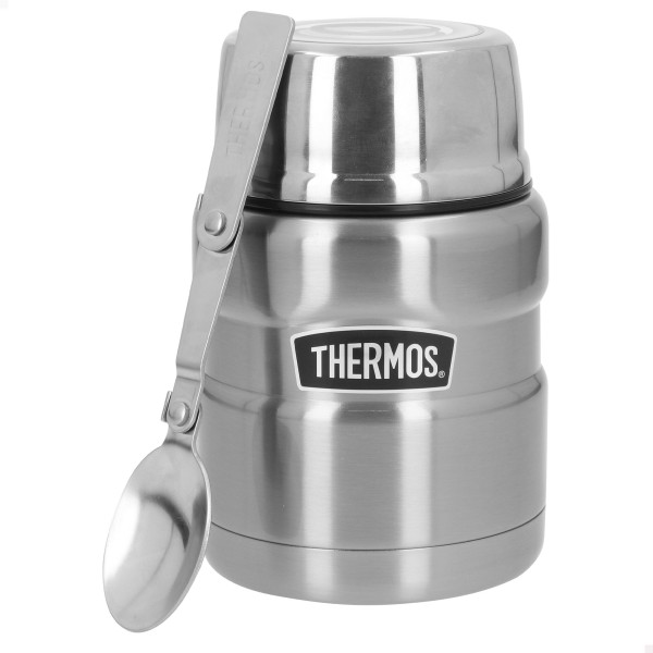 Térmo para comida em aço inoxidável 470 ml prata | Distria
