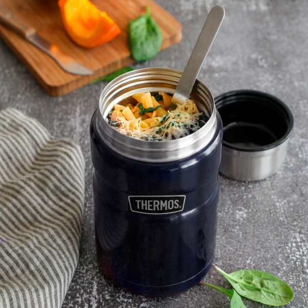 Garrafa térmica para alimentos 710 ml azul | Distria