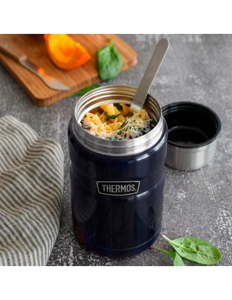 Garrafa térmica para alimentos 710 ml azul | Distria