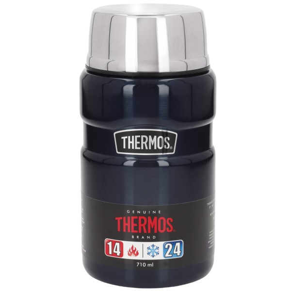 Garrafa térmica para alimentos 710 ml azul | Distria