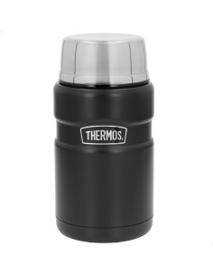 Garrafa térmica para alimentos 710 ml preto | Distria