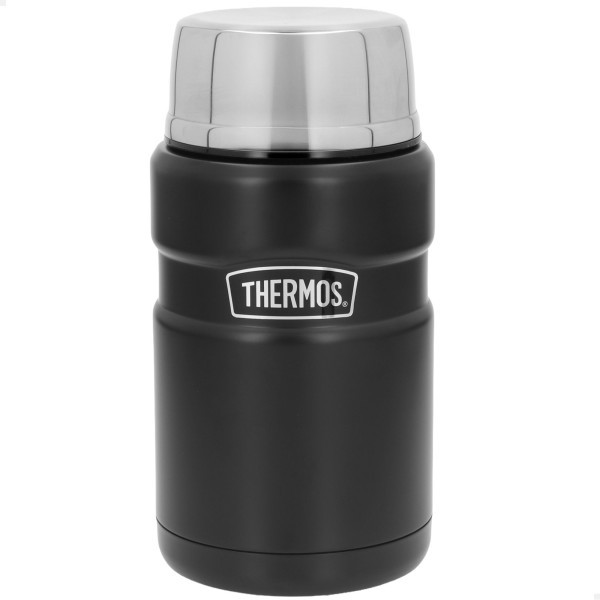 Garrafa térmica para alimentos 710 ml preto | Distria