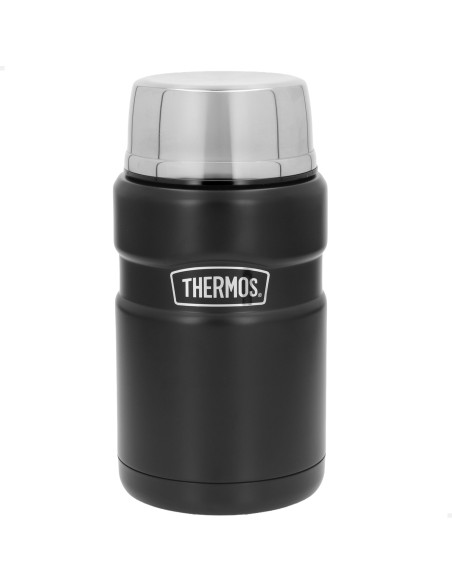 Garrafa térmica para alimentos 710 ml preto | Distria