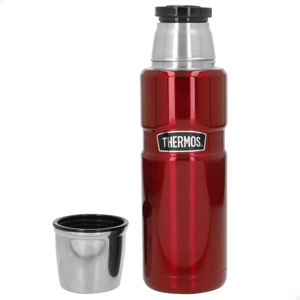 Garrafa térmica aço inoxidável de 470 ml vermelho Thermos | Distria