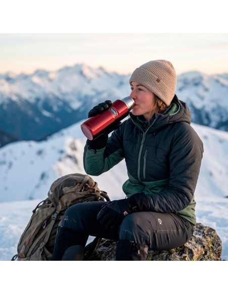 Garrafa térmica aço inoxidável de 470 ml vermelho Thermos | Distria