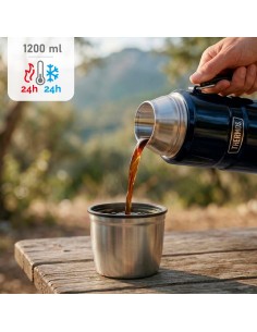 Garrafa de aço inoxidável 1,2L azul Thermos | Distria 2