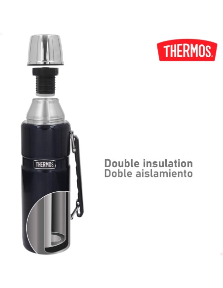 Garrafa de aço inoxidável 1,2L azul Thermos | Distria