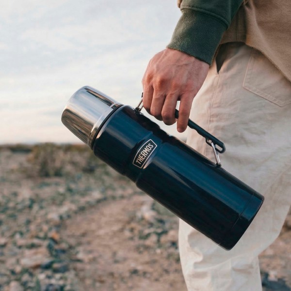 Garrafa de aço inoxidável 1,2L azul Thermos | Distria