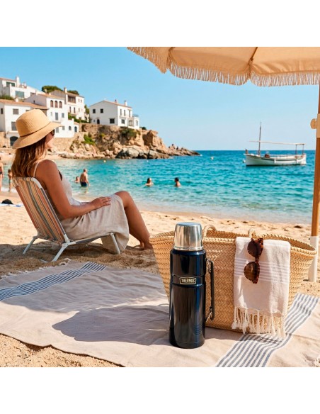 Garrafa de aço inoxidável 1,2L azul Thermos | Distria
