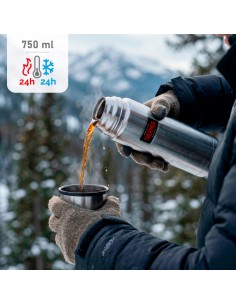 Garrafa térmica de aço inoxidável Thermos 750 ml prata | Distria 2