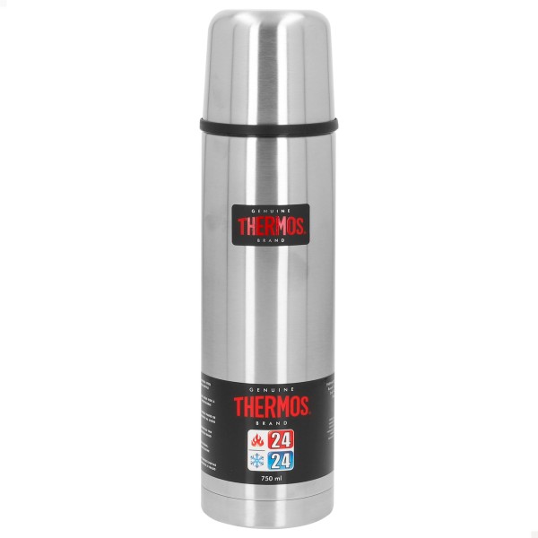 Garrafa térmica de aço inoxidável Thermos 750 ml prata | Distria