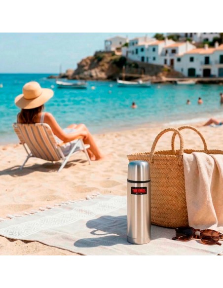 Garrafa térmica de aço inoxidável 500 ml prata Thermos | Distria