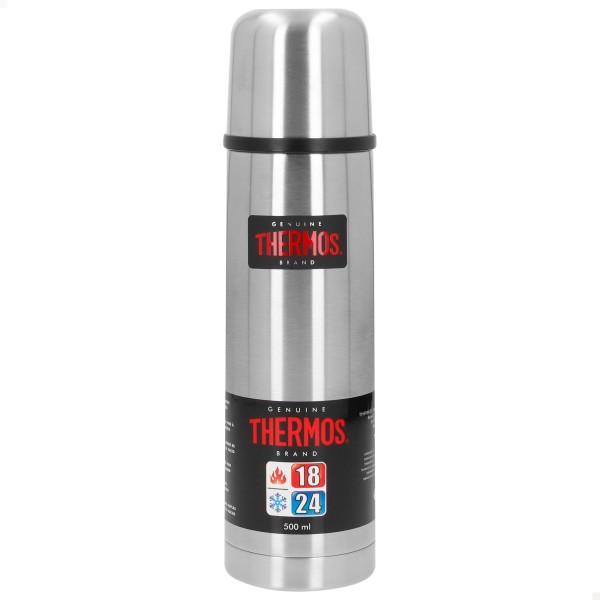 Garrafa térmica de aço inoxidável 500 ml prata Thermos | Distria