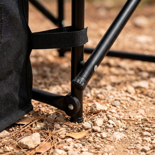 Cozinha dobrável para camping 175x48x110 cm com armários | Distria
