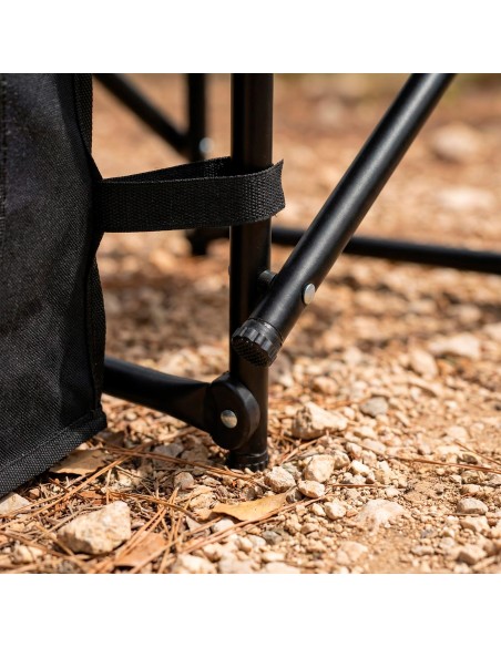 Cozinha dobrável para camping 175x48x110 cm com armários | Distria