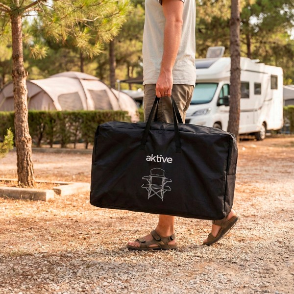 Unidade de cozinha dobrável para camping 130x48x118 cm | Aktive