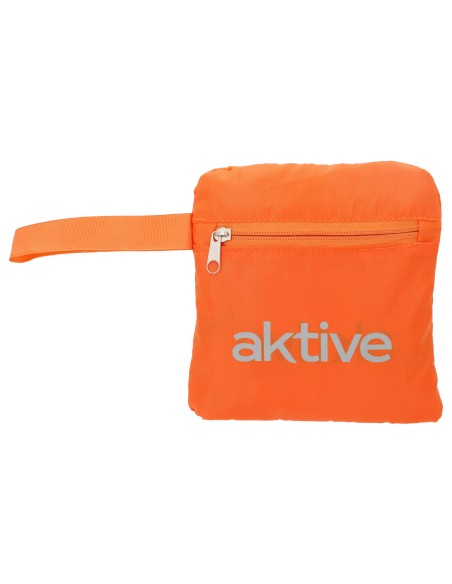 Mochila de rede dobrável Aktive 30 L laranja | Distria