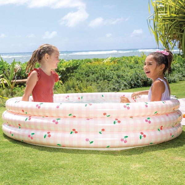 Piscina infantil inflável com estampa de cereja INTEX | Distria