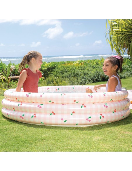 Piscina infantil inflável com estampa de cereja INTEX | Distria