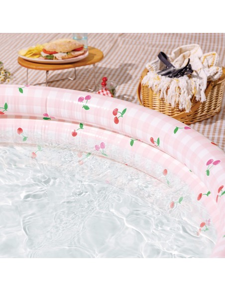 Piscina infantil inflável com estampa de cereja INTEX | Distria