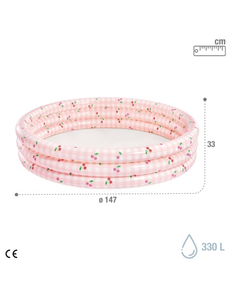 Piscina infantil inflável com estampa de cereja INTEX | Distria