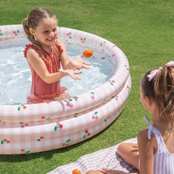 Piscina infantil inflável com estampa de cereja INTEX | Distria