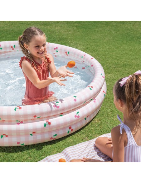 Piscina infantil inflável com estampa de cereja INTEX | Distria