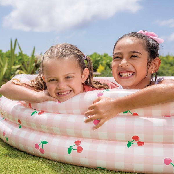 Piscina infantil inflável com estampa de cereja INTEX | Distria