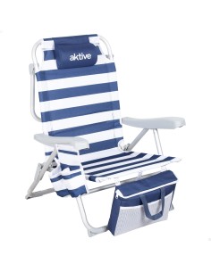 Cadeira de praia náutica dobrável com múltiplas posições | Distria