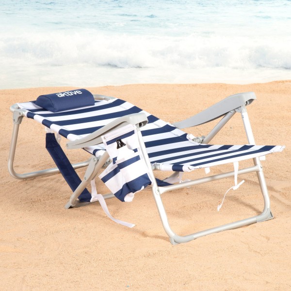 Cadeira de praia náutica dobrável com múltiplas posições | Distria