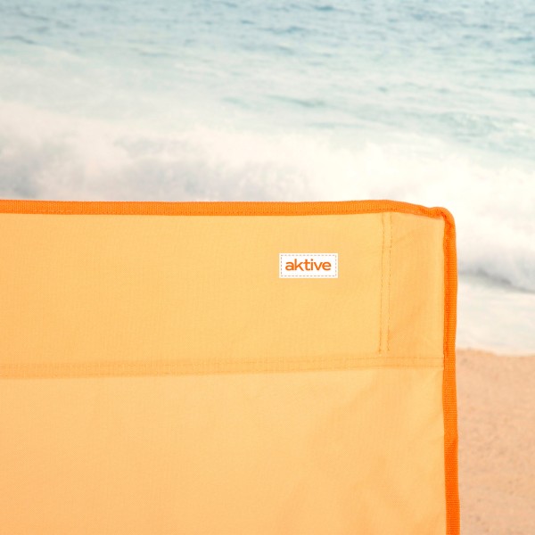 Aktive Cadeira de praia dobrável com bolso lateral | Distria