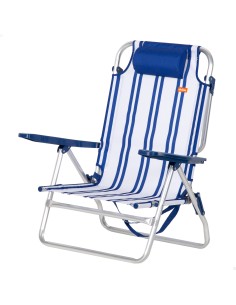 Cadeira de praia dobrável 48x45x83 cm Aktive | Distria