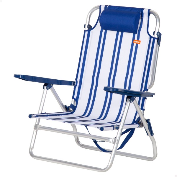 Cadeira de praia dobrável 48x45x83 cm Aktive | Distria
