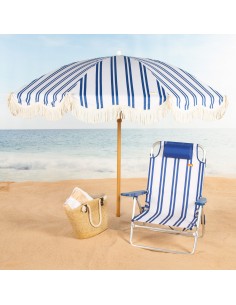 Cadeira de praia dobrável 48x45x83 cm Aktive | Distria 2