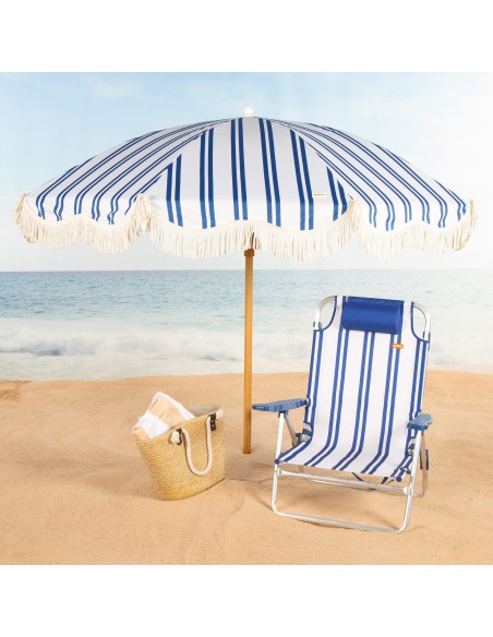 Cadeira de praia dobrável 48x45x83 cm Aktive | Distria