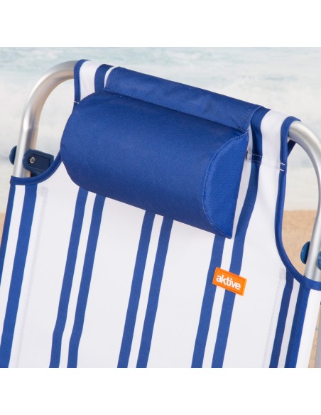 Cadeira de praia dobrável 48x45x83 cm Aktive | Distria