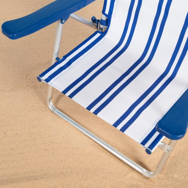 Cadeira de praia dobrável 48x45x83 cm Aktive | Distria