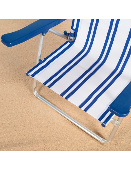 Cadeira de praia dobrável 48x45x83 cm Aktive | Distria