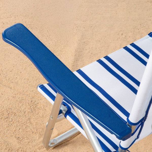 Cadeira de praia dobrável 48x45x83 cm Aktive | Distria