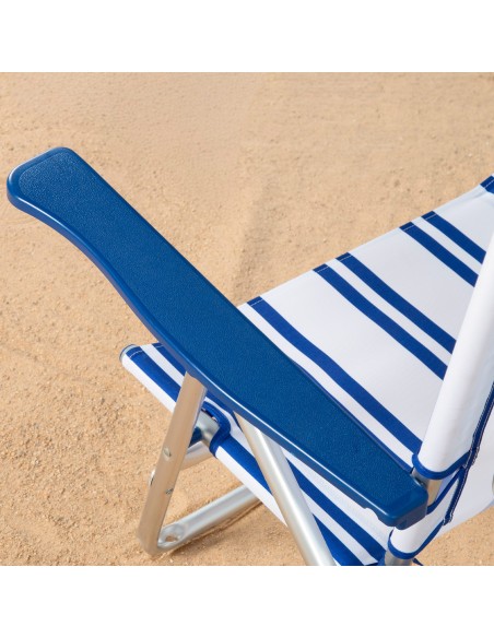Cadeira de praia dobrável 48x45x83 cm Aktive | Distria