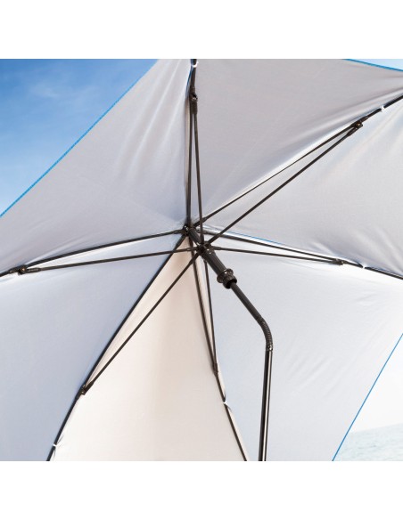 Cadeira dobrável Aktive com guarda-sol e suporte para copos | Distria