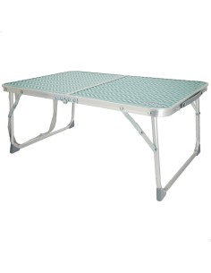 Aktive Mesa dobrável baixa de alumínio 60x40x25 cm | Distria