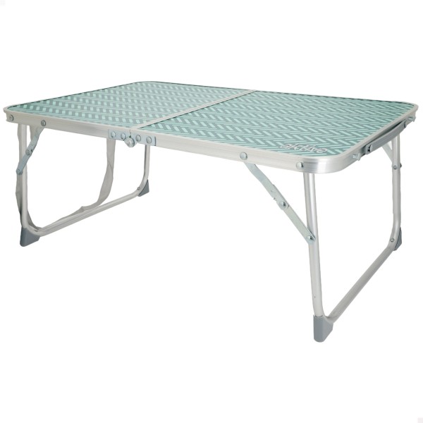 Aktive Mesa dobrável baixa de alumínio 60x40x25 cm | Distria