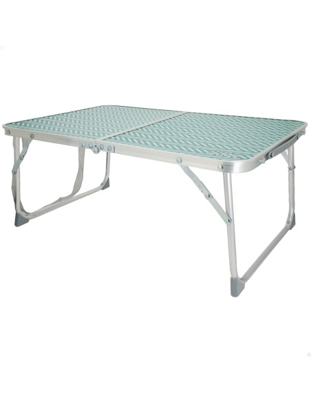 Aktive Mesa dobrável baixa de alumínio 60x40x25 cm | Distria