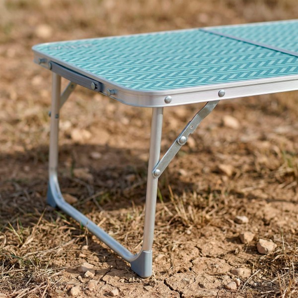 Aktive Mesa dobrável baixa de alumínio 60x40x25 cm | Distria